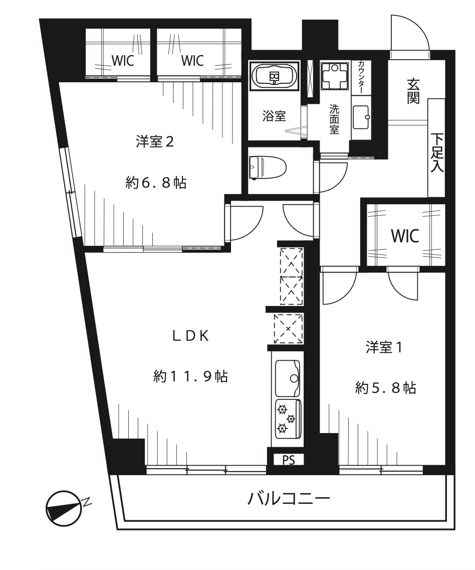 ★仲介手数料無料★プリンスマンション（新規リノベーション済み・品質保証付き）