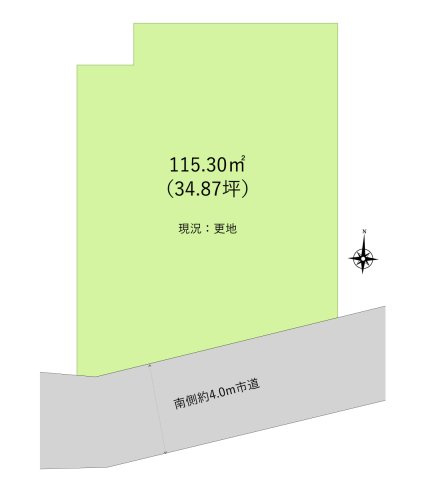 川越市大字寺尾の売地
