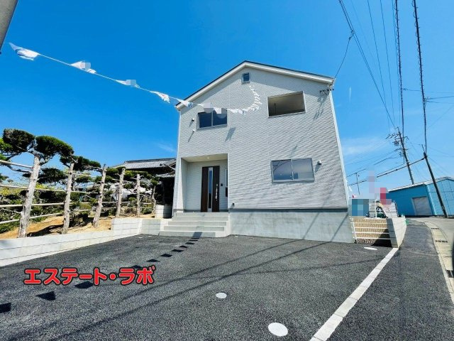 岡崎市上地町第7　新築分譲住宅　全2棟　1号棟の外観|●完成物件の内覧受付中。
お気軽にお問合せください♪