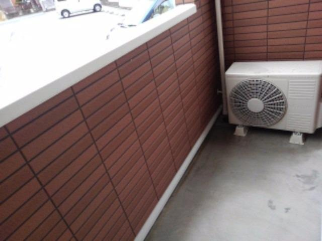 ガーデンハウスＭＵ　Ｃ棟のバルコニー|陽当たり良好なバルコニーです