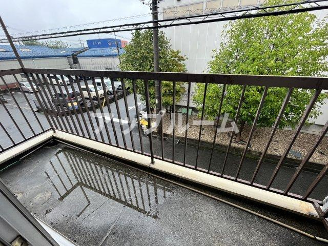 近藤様貸家のバルコニー