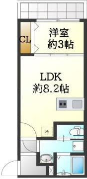 ステリア森ノ宮の間取り