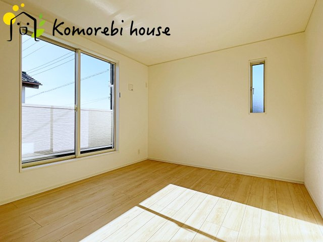 伊奈町本町　第3　新築一戸建て　クレイドルガーデン　01の寝室|使い勝手のいい寝室です