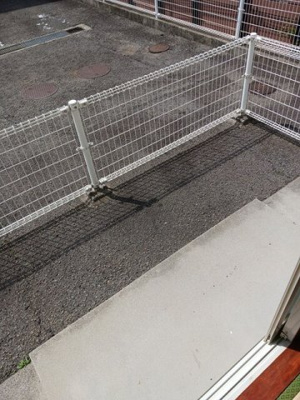 【庭】 | プラドール池田Ｂ | お庭の付いた物件です