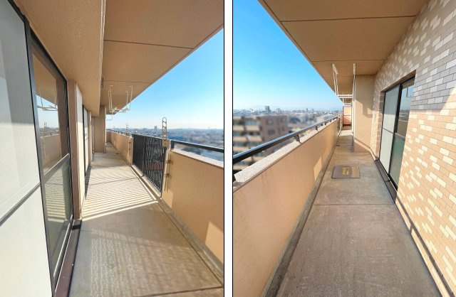 【バルコニー】 | 丸美ロイヤル鈴鹿 | 南側バルコニー