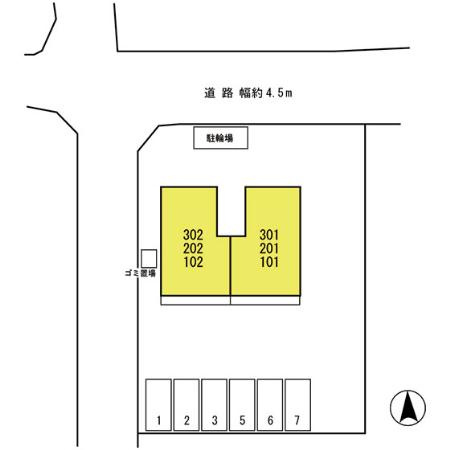 【区画図】 | ジョリーメゾンノール