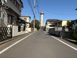 【前面道路含む現地写真】 | 立川市若葉町4丁目　新築戸建【全2棟】