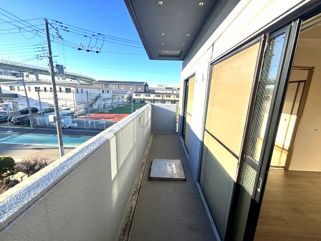 フロレセール南六甲のバルコニー