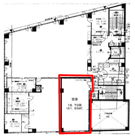 【間取り】 | 太陽生命藤井寺ビル3階
