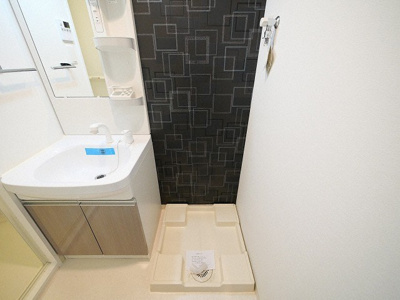 【設備】 | M-RESIDENCE新大阪Garden | 洗濯機置き場です