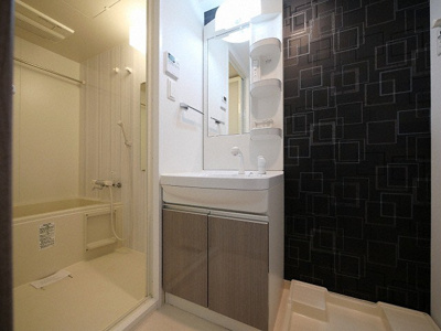 【洗面所】 | M-RESIDENCE新大阪Garden | 忙しい朝には欠かせない洗面所です