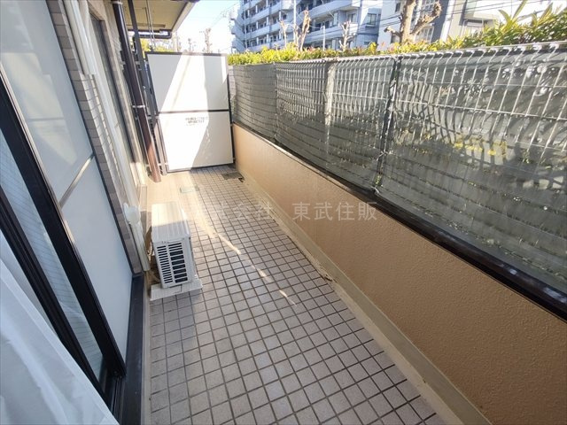 【バルコニー】 | ライオンズマンション川越南台 | 落ち着いた時間を過ごせるバルコニーです