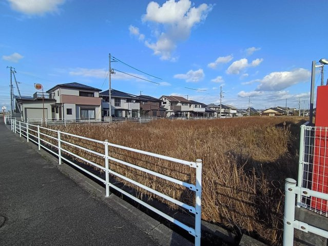 西条市福武甲分譲地　①号地の前面道路含む現地写真