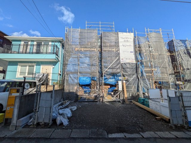 八王子市　散田町　新築一戸建ての外観|～西八王子駅徒歩15分・めじろ台駅徒歩13分　並列2台駐車可能～