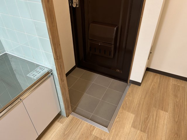 コーポはるやまの玄関