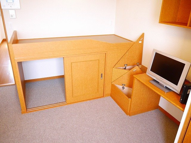 レオパレス伏見Ⅲの収納|こまごまとしたものを収納できそうですね