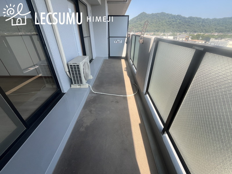 ライフアベニュー城山三番館のバルコニー