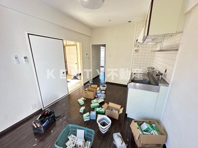 【居間・リビング】 | ハイツアオキ第１２ | 使いやすいリビングです