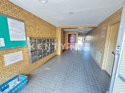 【ロビー】 | ハイツアオキ第１２ | ゆとりのあるロビーです