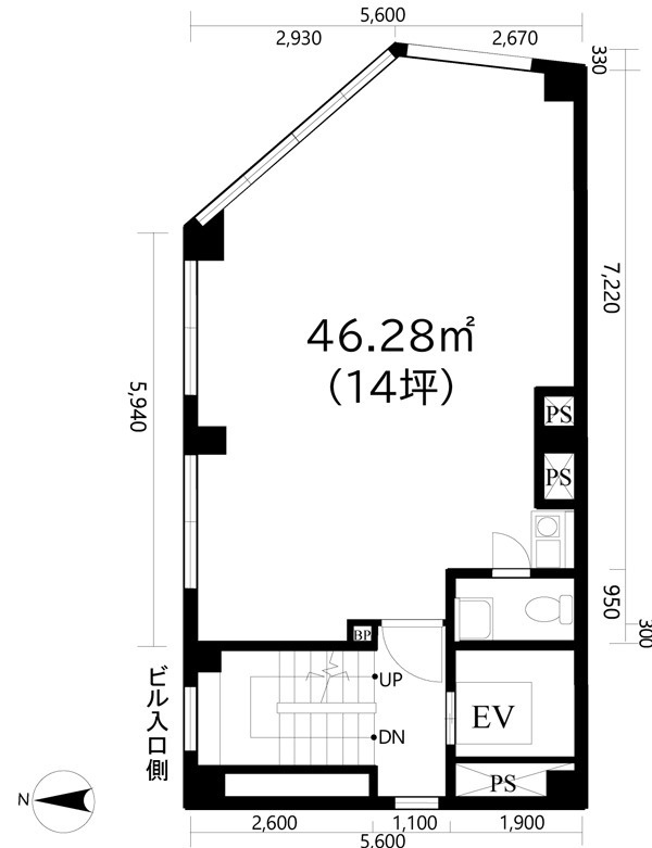 石澤ビルの間取り