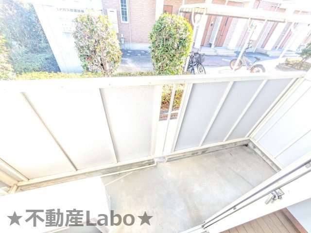 ベルメゾン ハラダBのバルコニー