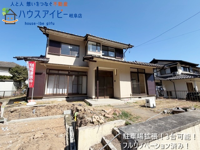 岐阜市岩井5LDK中古住宅！リフォーム済みです♪敷地広々73坪！お庭スペースあり！の画像