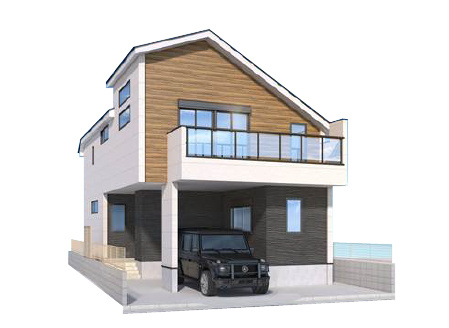 【外観パース】 | 練馬区関町南2丁目 | こちらは外観パースです。