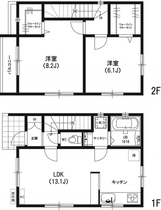 リブリ・FERIOⅡの間取り