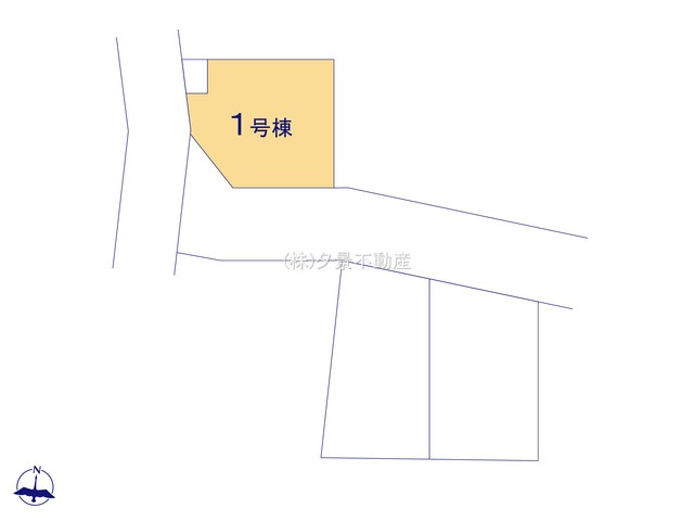 《仲介手数料無料》浦和区瀬ヶ崎４丁目32-6新築一戸建てLIGAREの区画図