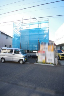 【外観】 | 【仲介手数料無料！！】日野市東平山２丁目　新築戸建て（全1棟）1号棟　5699万円 | 令和８年１月６日撮影　建築中