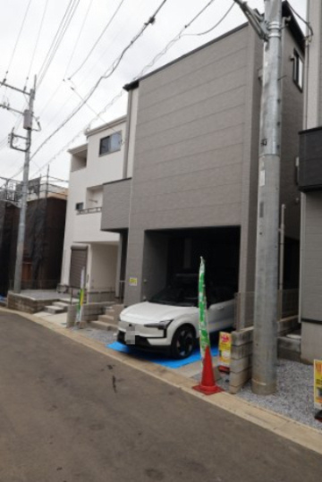 《仲介手数料無料》浦和区瀬ヶ崎４丁目32-6新築一戸建てLIGAREの外観|撮影日 2026年6月8日 16:30 曇り
