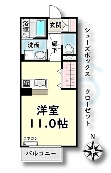 【間取り】 | はなみずき【名古屋市賃貸・都市ガス】