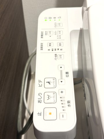 ポラリス鳥栖駅南のトイレ|温水洗浄便座ついています