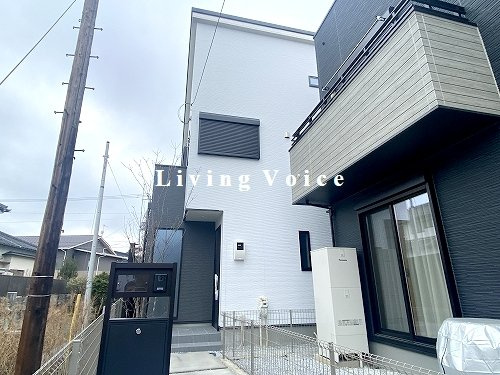 【外観】 | 【仲介手数料０円】茅ヶ崎市浜之郷1期　新築一戸建て　 | 外観パース　茅ヶ崎市浜之郷1期　新築一戸建て　