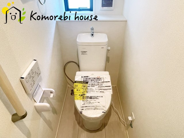 さいたま市見沼区小深作　9期　新築一戸建て　グラファーレのトイレ|ゆったりとした空間のトイレです