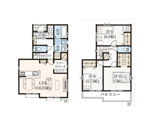 さいたま市見沼区小深作　9期　新築一戸建て　グラファーレ