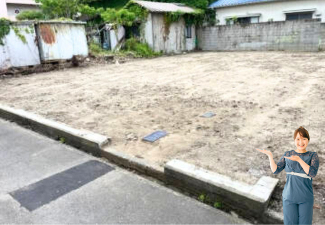 松山市道後一万の売地