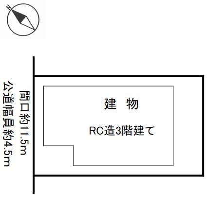 半田市大和町　チサトコーポレイトハウスの区画図