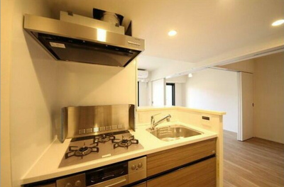 【キッチン】 | ラ・ミアカーサ東中野 | システムキッチン。