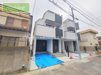 【前面道路含む現地写真】 | 前原駅5分　WIC付　リビング18帖　全2棟　1号棟