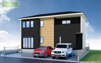 【外観】 | LDK23帖　リビングイン階段　WIC×２　胡録台 | 販売現地
