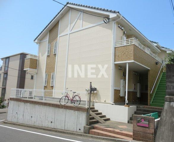 横浜市南区大岡４丁目のアパートの外観