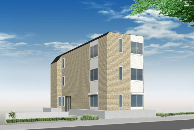 CASA LUXE 仙川の外観パース|こちら、外観パースです