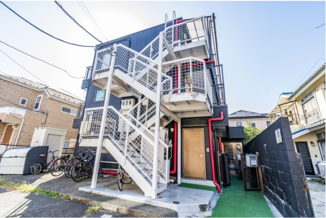 ラベ梅園　東京都清瀬市1棟投資マンション「満室稼働」「利回り10.02％」の外観