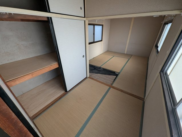 岡町北貸家の寝室