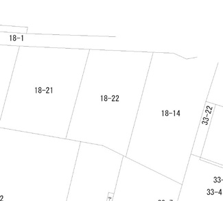 【土地図】 | 大館市釈迦内字台野道下18-22・土地物件