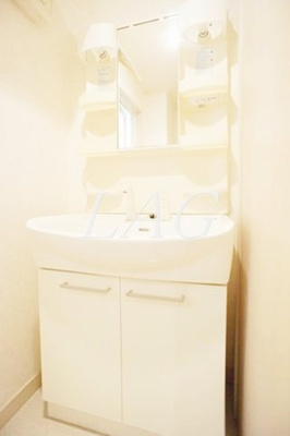 【独立洗面台】 | パートナーシップアパートメント | 独立洗面台です。