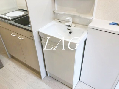 【洗面所】 | サンハイツ江戸川 | 独立洗面台です。