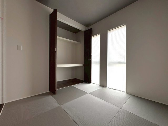 タマタウン　羽島市正木町新井（正木小）　全3区画分譲の和室|一室あると便利な和室は、ご来客時はもちろん、お子様のお昼寝や遊び場、寝室としてもご利用いただけます。