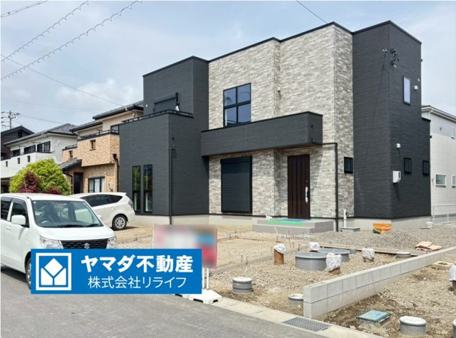 タマタウン　羽島市正木町新井（正木小）　全3区画分譲の外観|■1号棟
■YAMADA電機の　ヤマダ不動産　株式会社リライフ　岐阜店■
いつでもお問合わせ下さい。
